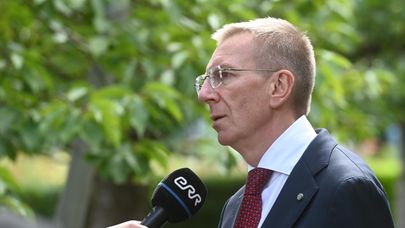 Президент Латвии Эдгарс Ринкевичс