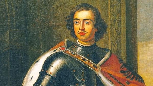 Портрет Петра I работы Кнеллера, 1698 - Sputnik Латвия