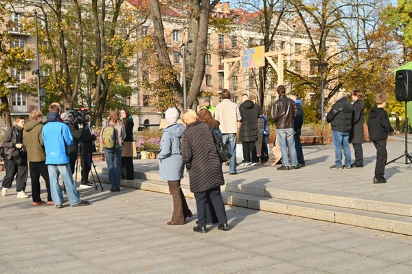 Организатором акции "Время тает" стала Партия зеленых Литвы и ее лидер Ева Будрайте. - Sputnik Латвия