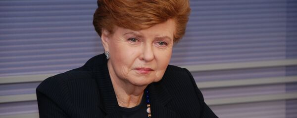 экс-президент Латвии Вайра Вике-Фрейберга - Sputnik Латвия