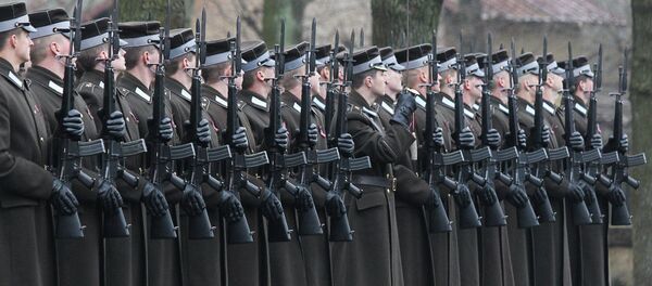 Военные Латвии на Дне Лачплесиса - Sputnik Латвия