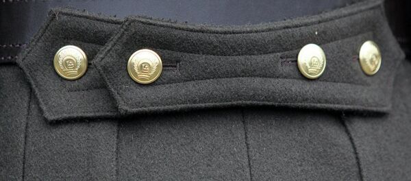 Пуговицы на форме латвийского военного - Sputnik Латвия