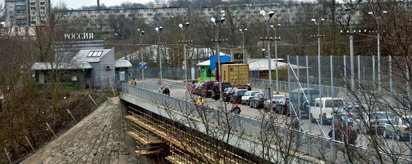 Эстонско-российская граница в Нарве - Sputnik Латвия