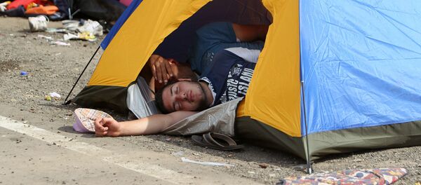 Ситуация на сербско-венгерской границе - Sputnik Latvija