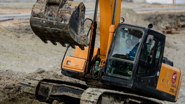 Работа экскаватора - Sputnik Латвия