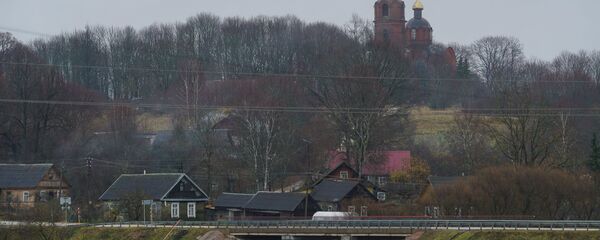 Церковь Бориса и Глеба в селе Вышгородок Пыталовского района - Sputnik Латвия