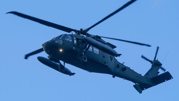 Американский многоцелевой вертолет Sikorsky UH-60 Black Hawk - Sputnik Latvija