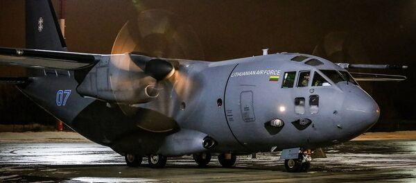 Самолет ВВС Литвы C-27J Spartan Самолет ВВС Литвы C-27J Spartan - Sputnik Latvija
