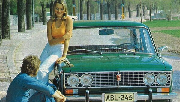 Реклама советского автомобиля Lada 1500 - Sputnik Латвия