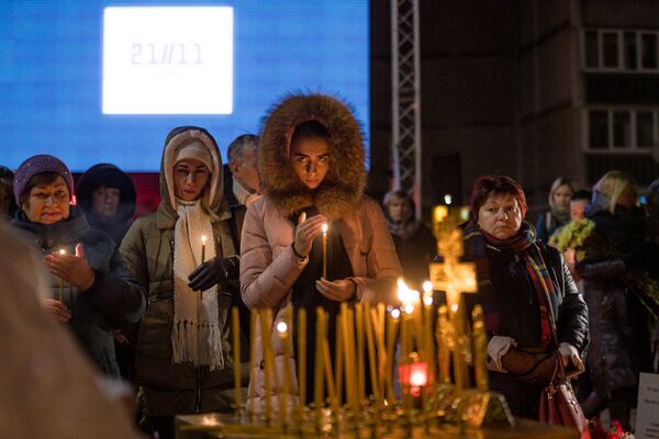 Мероприятие памяти жертв трагедии в Золитуде - Sputnik Латвия