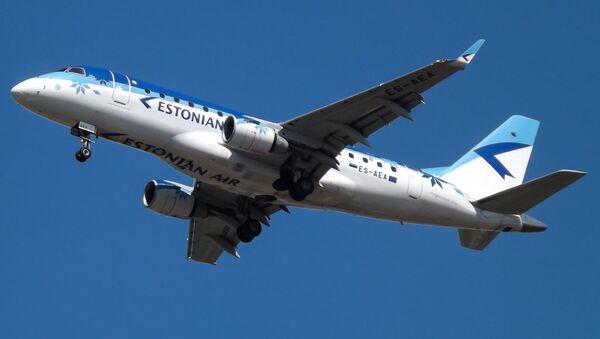 Самолет Estonian Air. - Sputnik Латвия