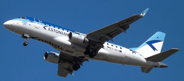 Самолет Estonian Air. - Sputnik Латвия