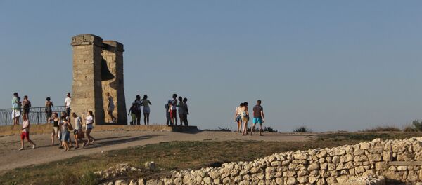 Музей-заповедник Херсонес Таврический в Крыму Музей-заповедник Херсонес Таврический в Крыму - Sputnik Latvija