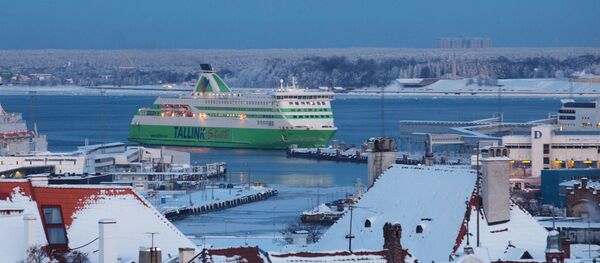Вид на порт Таллина - Sputnik Латвия