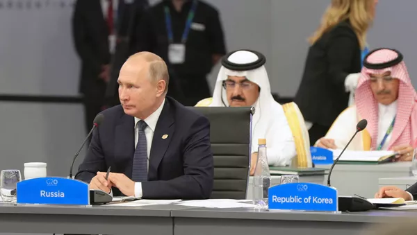 Официальный визит президента РФ В. Путина в Аргентину - Sputnik Latvija