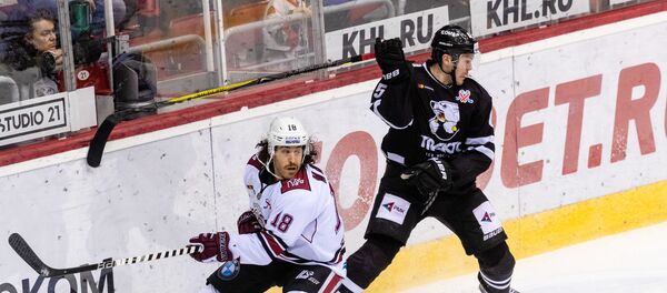 Матч КХЛ Динамо (Рига) - Трактор (Челябинск) - Sputnik Латвия