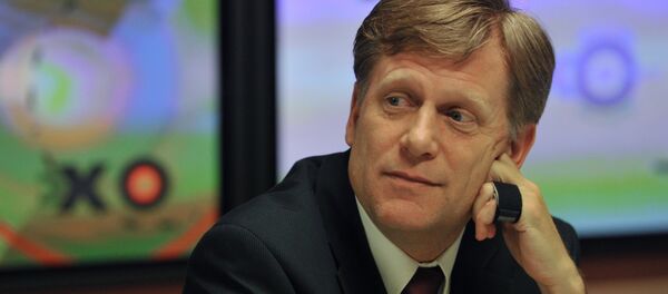 Бывший посол США в России Майкл Макфол. Архивное фото - Sputnik Латвия