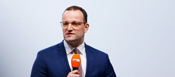 Кандидат от Христианско-демократического союза (ХДС) на пост председателя партии Йенс Спан Кандидат от Христианско-демократического союза (ХДС) на пост председателя партии Йенс Спан - Sputnik Latvija