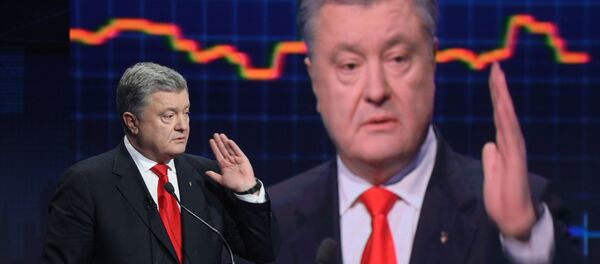 Президент Украины П. Порошенко принял участие в ток-шоу Свобода слова на канале ICTV - Sputnik Latvija