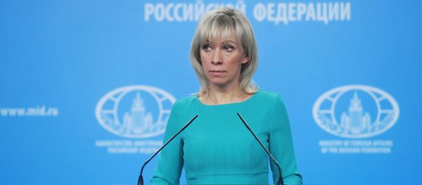 Брифинг официального представителя МИД России М. Захаровой Брифинг официального представителя МИД России М. Захаровой - Sputnik Latvija