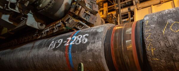 Трубы газопровода Северный поток — 2 Трубы газопровода Северный поток — 2 - Sputnik Latvija
