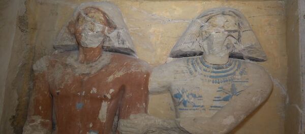 Находка археологов в Египте вызвала ажиотаж среди ученых - видео Находка археологов в Египте вызвала ажиотаж среди ученых - видео - Sputnik Latvija