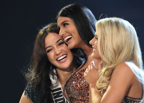Финалистки конкурса Мисс Вселенная в Таиланде  - Sputnik Латвия