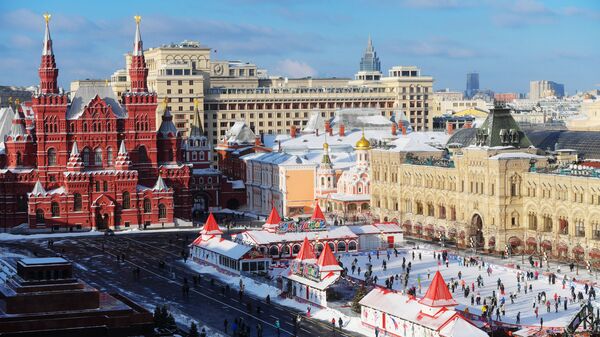 Красная площадь в Москве - Sputnik Latvija