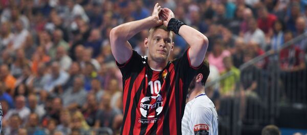 Латвийский гандболист Дайнис Криштопанс - Sputnik Латвия