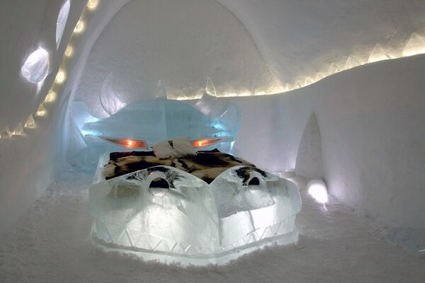 Ледяной отель Dragon в Юккасъярви, Швеция - Sputnik Латвия