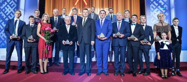 Церемония награждения лучших латвийских спортсменов по итогам 2018 - Sputnik Латвия