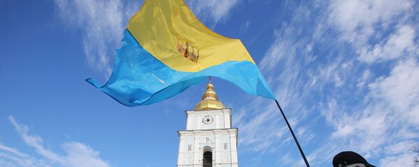 Народное вече на Михайловской площади в Киеве - Sputnik Латвия