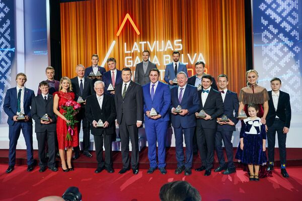Церемония награждения самых успешных людей латвийского спорта по итогам 2018 года - Sputnik Латвия