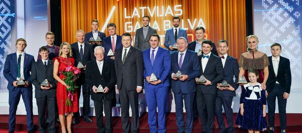 Церемония награждения самых успешных людей латвийского спорта по итогам 2018 года - Sputnik Латвия