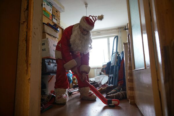 Душа нараспашку: латвийский Дед Мороз поделился секретами профессии - Sputnik Латвия