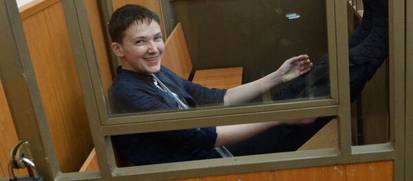 Оглашение приговора Надежде Савченко Оглашение приговора Надежде Савченко - Sputnik Latvija
