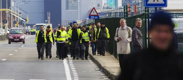 Взрывы в Брюсселе Взрывы в Брюсселе - Sputnik Латвия