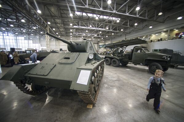 Международная выставка исторической военной техники Моторы войны - Sputnik Latvija