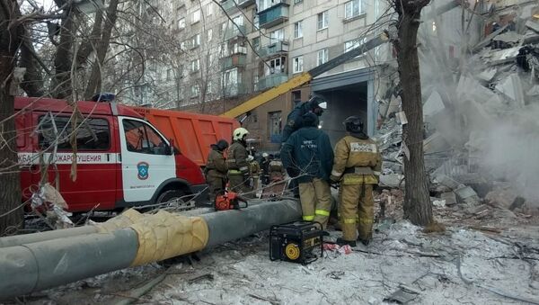 Взрыв бытового газа в жилом доме в Магнитогорске - Sputnik Латвия