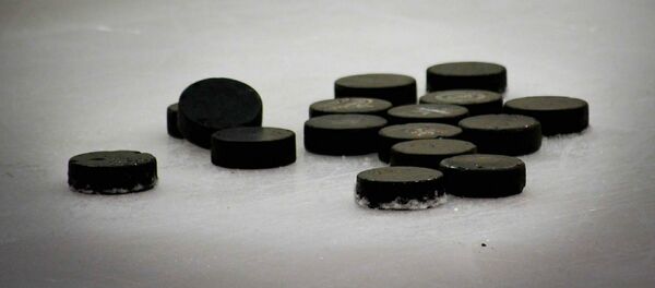 Хоккейные шайбы, архивное фото - Sputnik Латвия