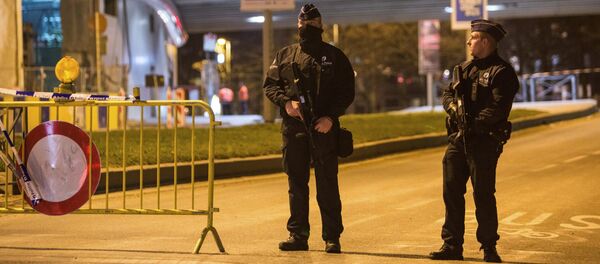 Усиление мер безопасности в Брюсселе Усиление мер безопасности в Брюсселе - Sputnik Latvija