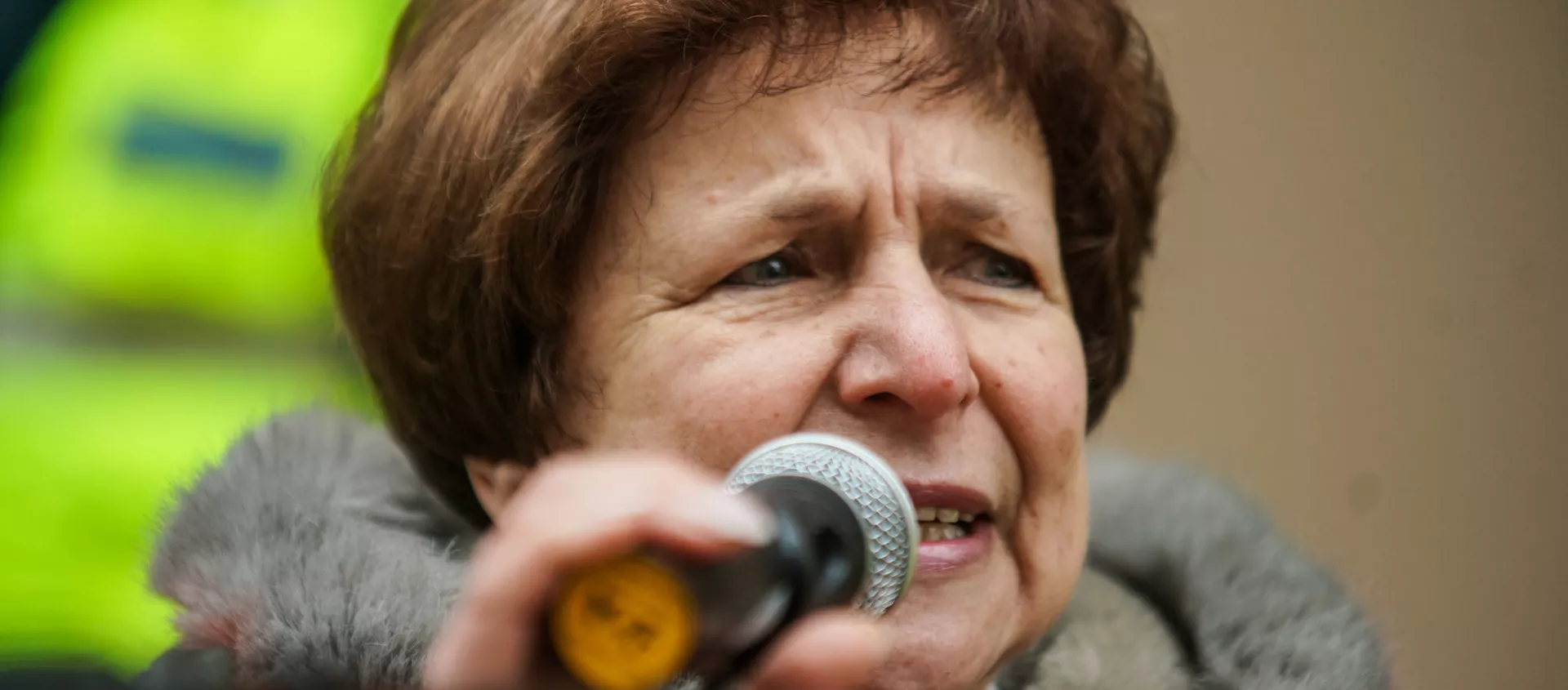 Татьяна Жданок на акции протеста в Риге против социального и национального неравенства в Латвии. 12 января 2019 г. - Sputnik Latvija, 1920, 16.12.2020