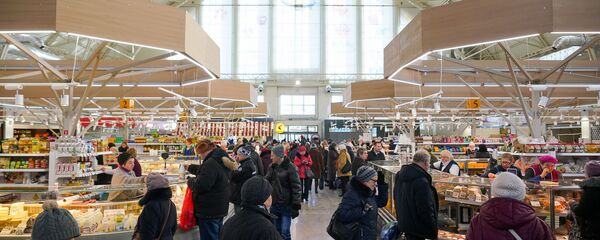 Открытие гастрономического павильона на Рижском центральном рынке Открытие гастрономического павильона на Рижском центральном рынке - Sputnik Латвия