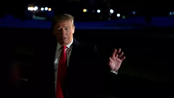 Президент США Дональд Трамп - Sputnik Latvija