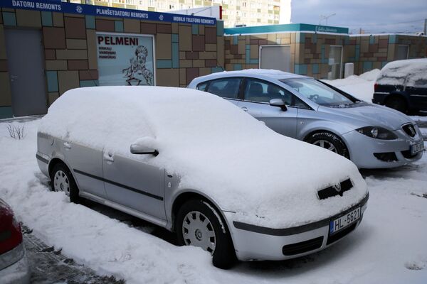 Снег в Риге - Sputnik Латвия