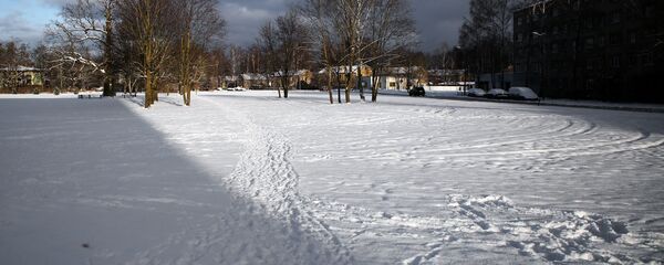 Снег в Риге Снег в Риге - Sputnik Латвия