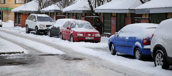 Снег в Риге - Sputnik Latvija
