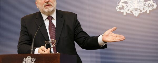 Премьер-министр Латвии Иварс Годманис подал в отставку - Sputnik Латвия