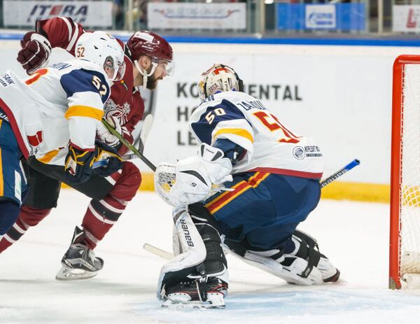 Магнитке динамовцы Риги так и не забили - Sputnik Латвия