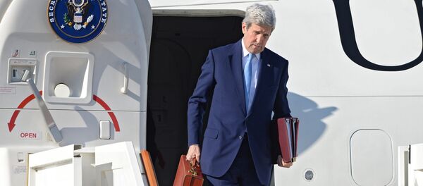 Прилет Государственного секретаря США Дж.Керри в Москву - Sputnik Латвия